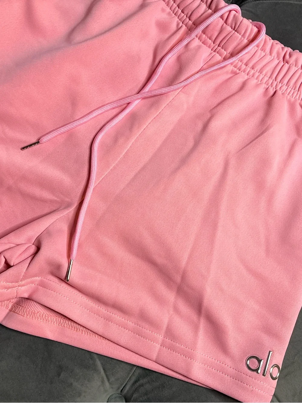 Pink Women's ALO shorts